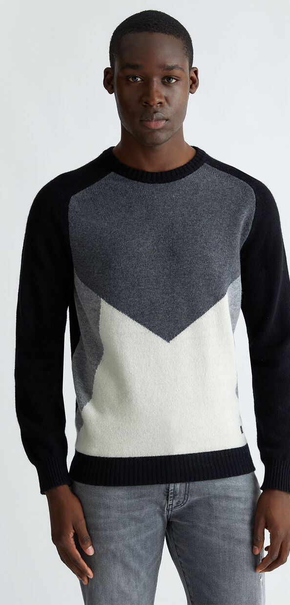 Liu Jo Maglia jacquard in lana